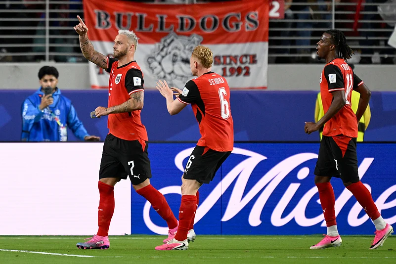 Austria Vs Jordan FIFA World Cup 2026 Group J Arnautovic Celebrates AP Photo