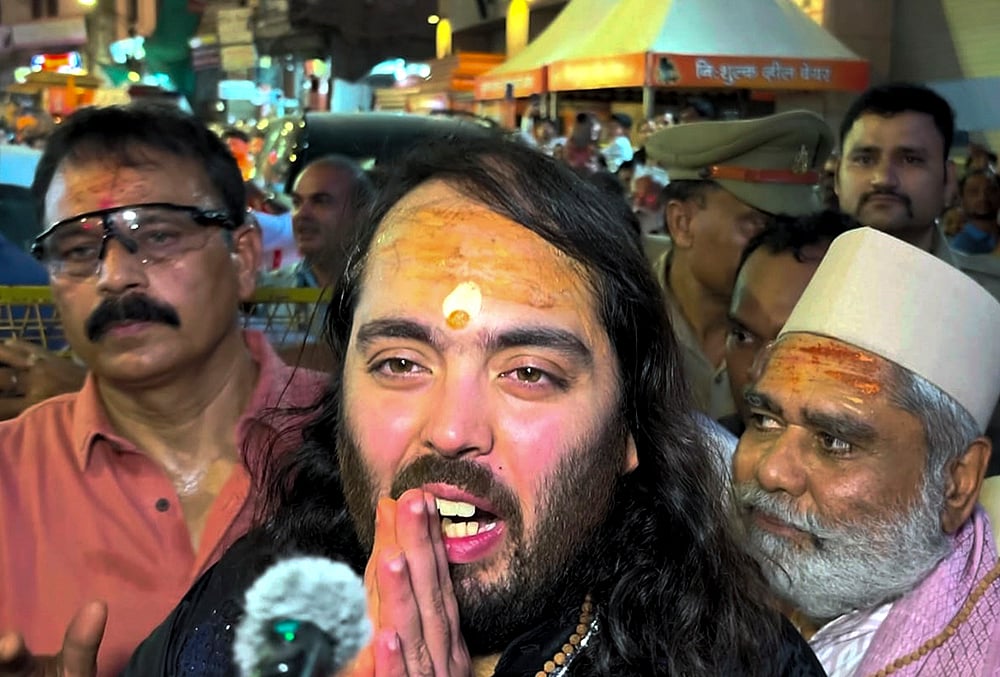 Anant Ambani in Varanasi