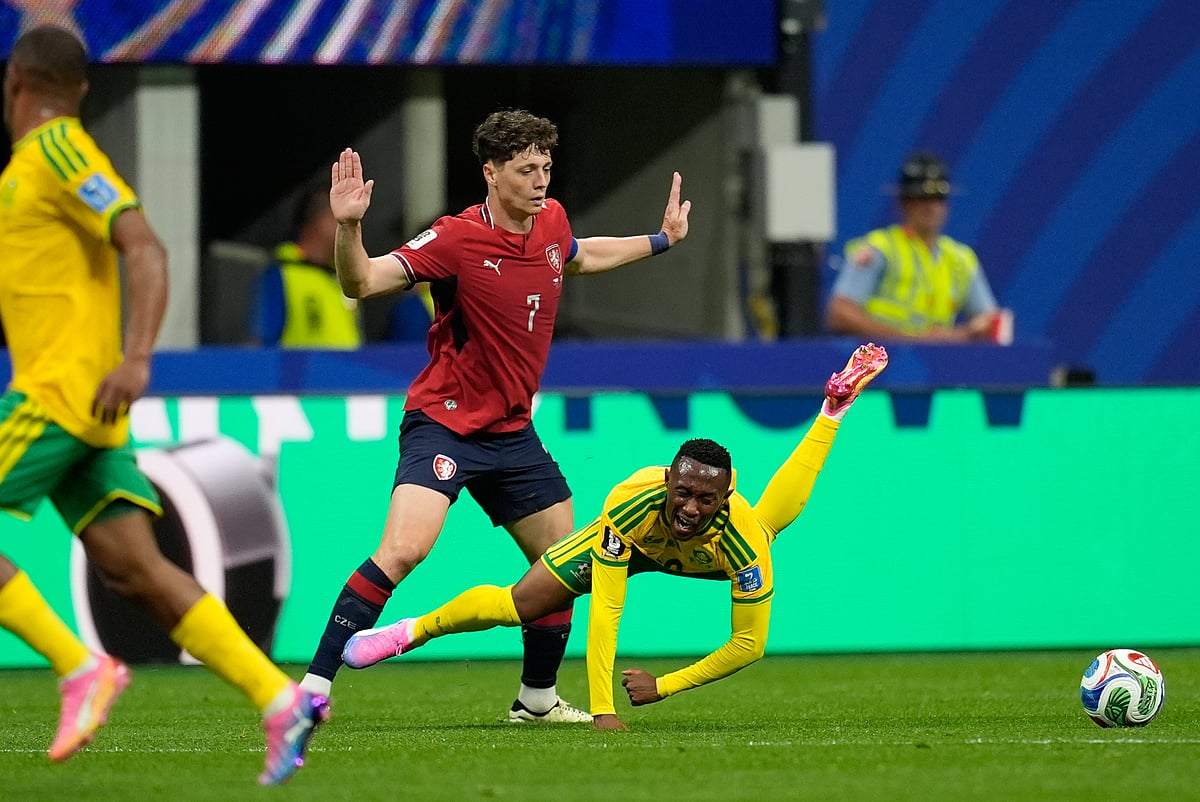 Czechia Vs South Africa FIFA World Cup 2026 Group A Thapelo Maseko Fouled Plays AP Photo