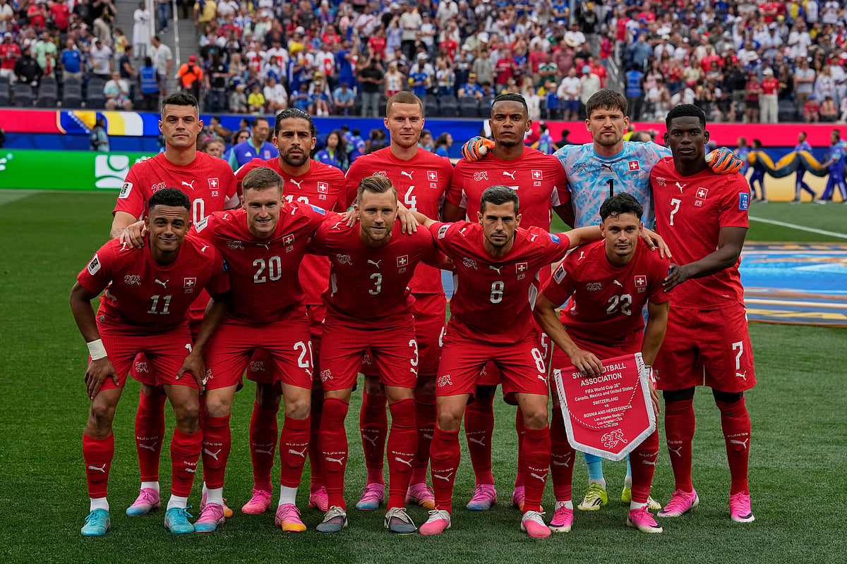 Switzerland Vs Bosnia FIFA World Cup 2026 Group B Swiss XI AP Photo