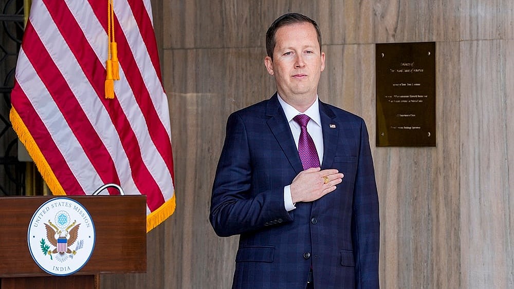 Home Minister Shah, US Ambassador Gor Discuss Strengthening Security Cooperation - Photo: AP/Atul Yadav