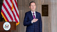 Home Minister Shah, US Ambassador Gor Discuss Strengthening Security Cooperation Photo: AP/Atul Yadav : Home Minister Shah, US Ambassador Gor Discuss Strengthening Security Cooperation