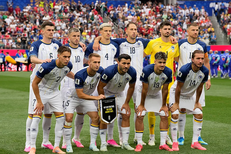 Switzerland Vs Bosnia FIFA World Cup 2026 Group B Bosnia XI AP Photo