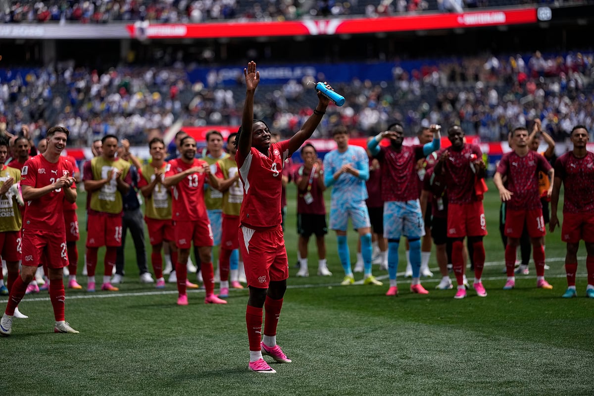 Switzerland Vs Bosnia FIFA World Cup 2026 Group B Johan Manzambi Post match AP PHOTO