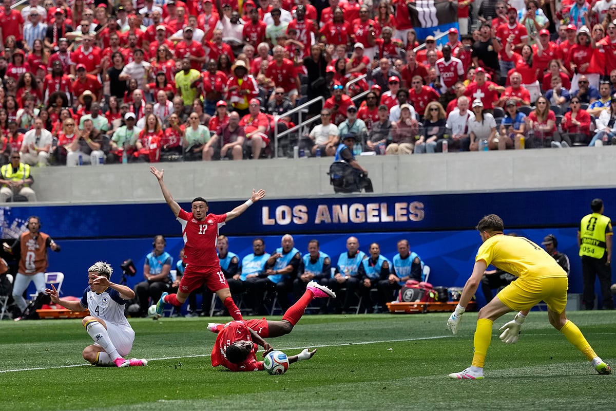 Switzerland Vs Bosnia FIFA World Cup 2026 Group B Breel Embolo by Tarik Muharemovic AP Photo
