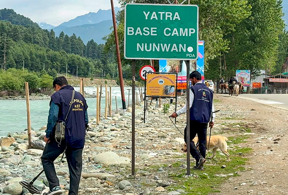 Security sanitisation drive conducted ahead of Amarnath Yatra