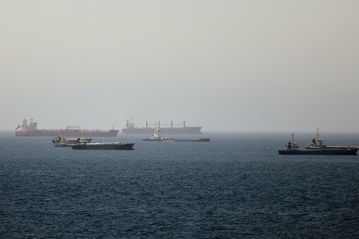Three Saudi-flagged supertankers carrying 6 million barrels of crude oil safely traversed the Strait of Hormuz hours after the agreement was finalised.  - AP