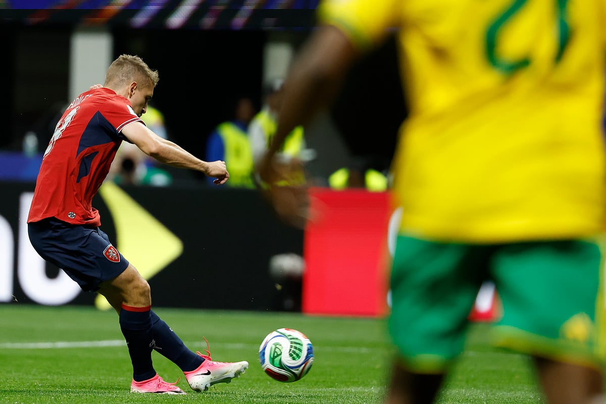 Czechia Vs South Africa FIFA World Cup 2026 Group A Michal Sadilek scores AP Photo