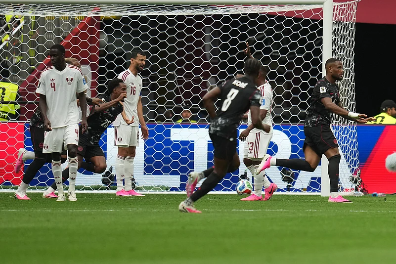 Canada vs Qatar FIFA World Cup 2026 Group B Cyle Larin Scores AP Photo