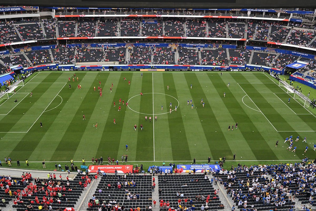 Switzerland Vs Bosnia-Herzegovina FIFA World Cup 2026 warming up AP Photo