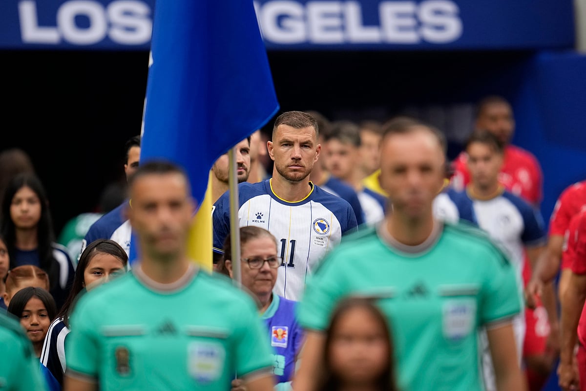 Switzerland Vs Bosnia FIFA World Cup 2026 Group B Edin Dzeko Enters AP Photo