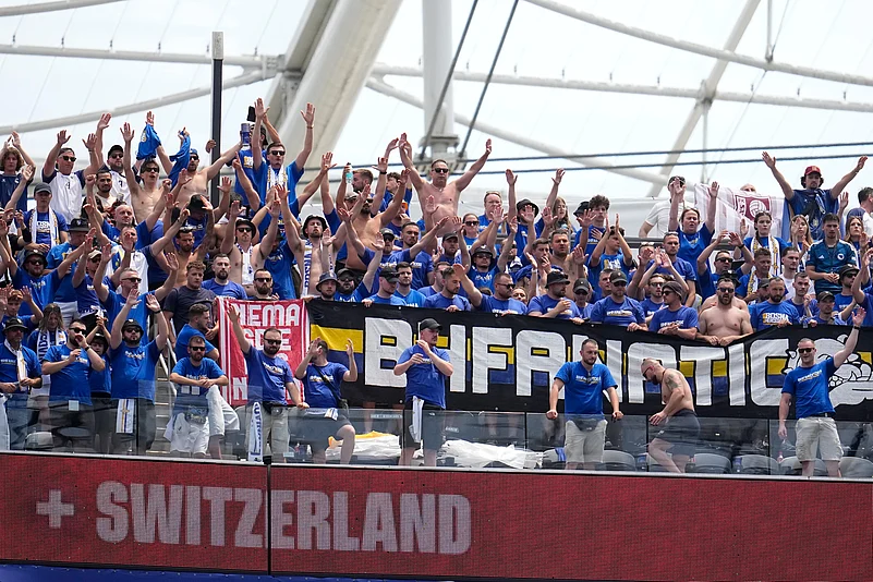 Switzerland Vs Bosnia FIFA World Cup 2026 Group B Bosnia fans post match AP Photo