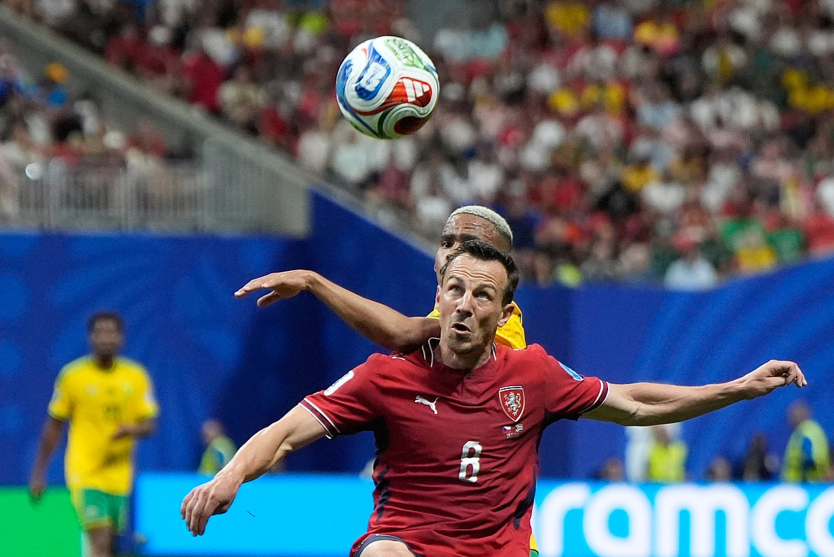Czechia Vs South Africa FIFA World Cup 2026 Group A Vladimir Darida and Oswin Appollis Ap Photo