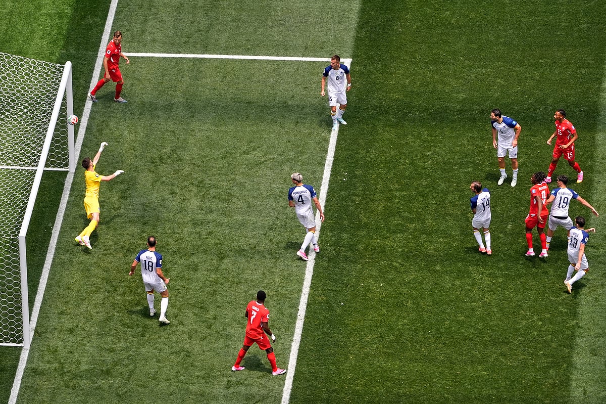 Switzerland Vs Bosnia FIFA World Cup 2026 Group B Johan Manzambi Scores AP Photo