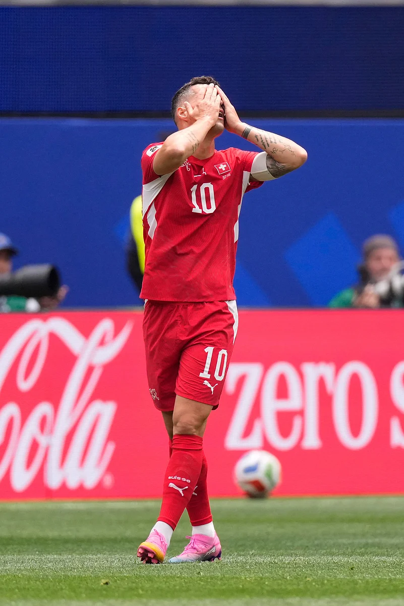 Switzerland Vs Bosnia FIFA World Cup 2026 Group B Granit Xhaka Rues AP Photo