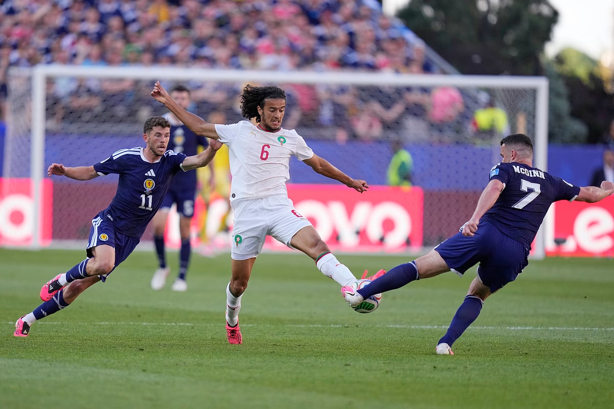 Scotland Vs Morocco FIFA World Cup 2026 Ayyoub Bouaddi and John McGinn AP Photo