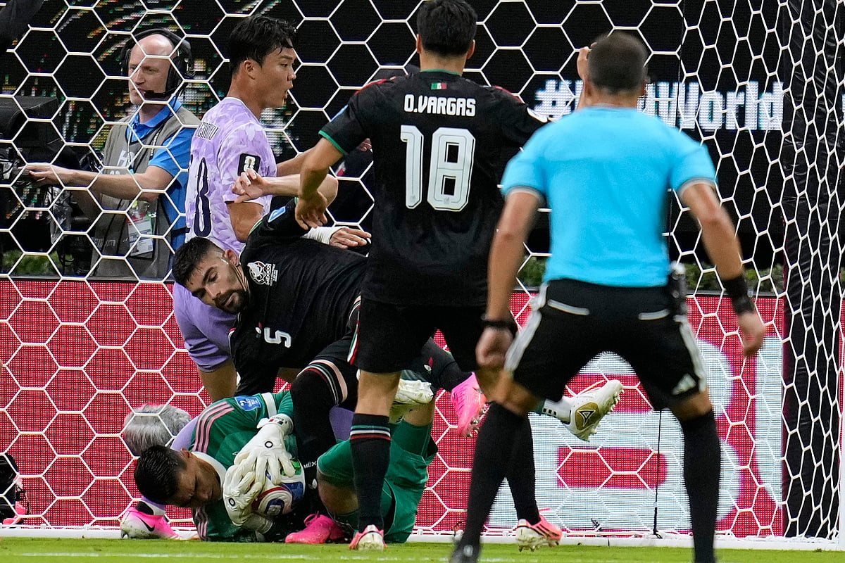 Mexico vs South Korea FIFA World Cup 2026 Raul Rangel miracle save 2 AP Photo