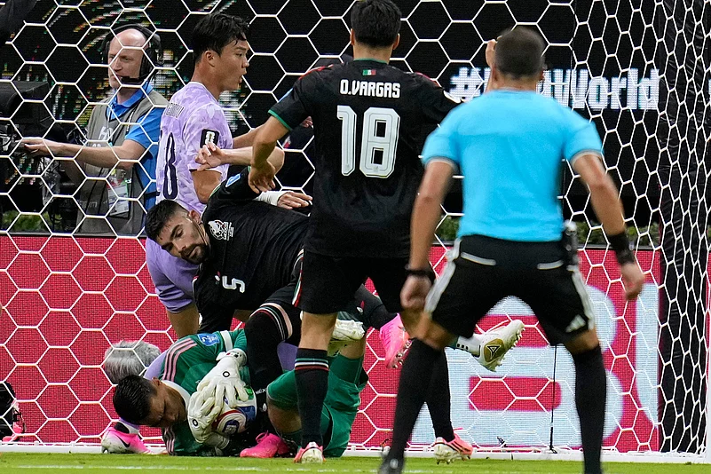 Mexico vs South Korea FIFA World Cup 2026 Raul Rangel miracle save 2 AP Photo