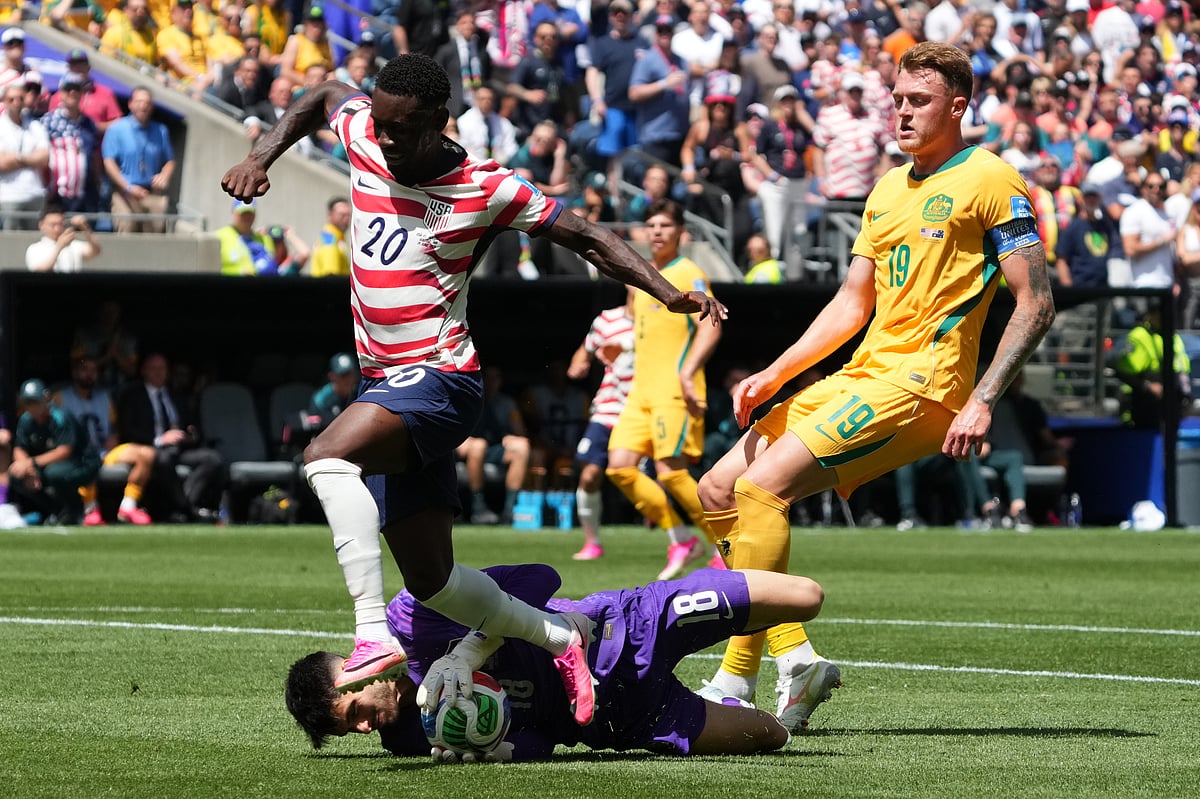 USA vs Australia FIFA World Cup 2026 Group D Patrick Beach Makes A Save AP Photo