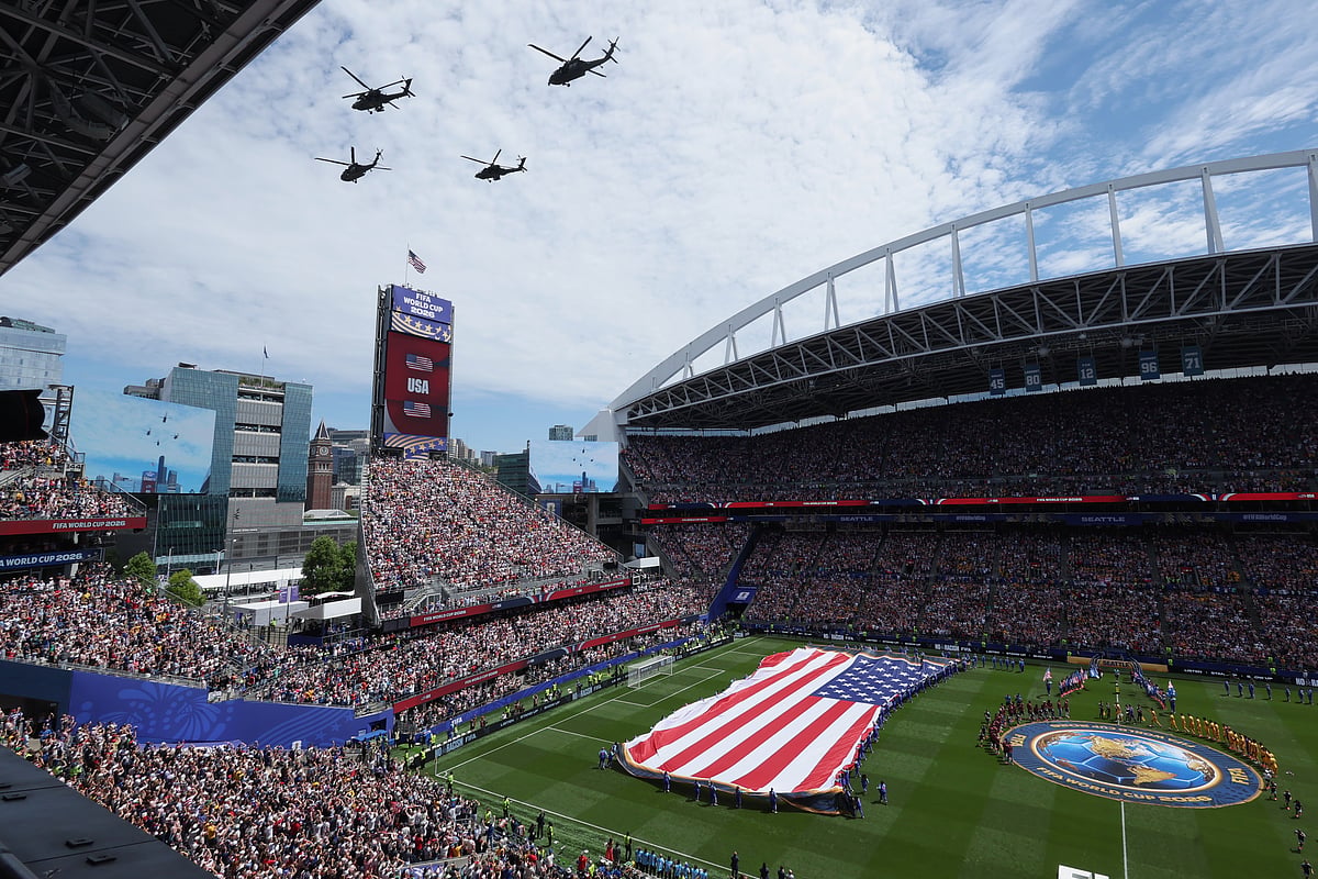 USA vs Australia FIFA World Cup 2026 Group D Helicopters AP Photo