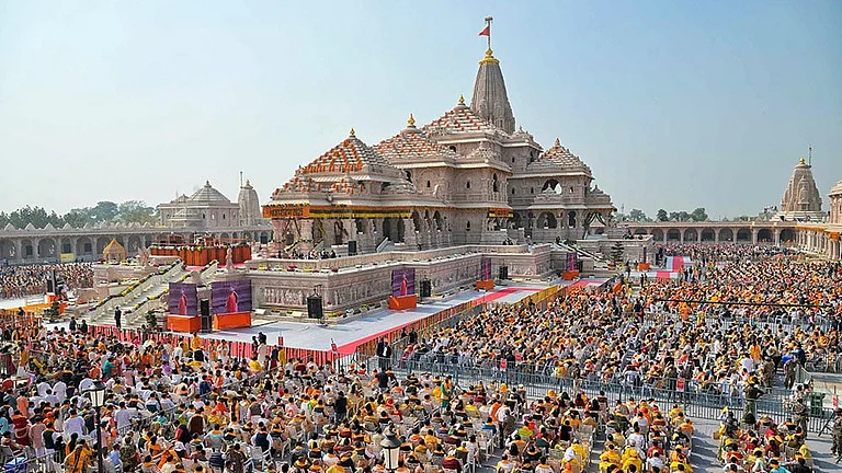 Explained: Inside the trust that manages Ayodhya's temple and its donations - Photo: PMO via PTI
