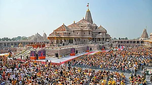 Photo: PMO via PTI : Explained: Inside the trust that manages Ayodhyas temple and its donations