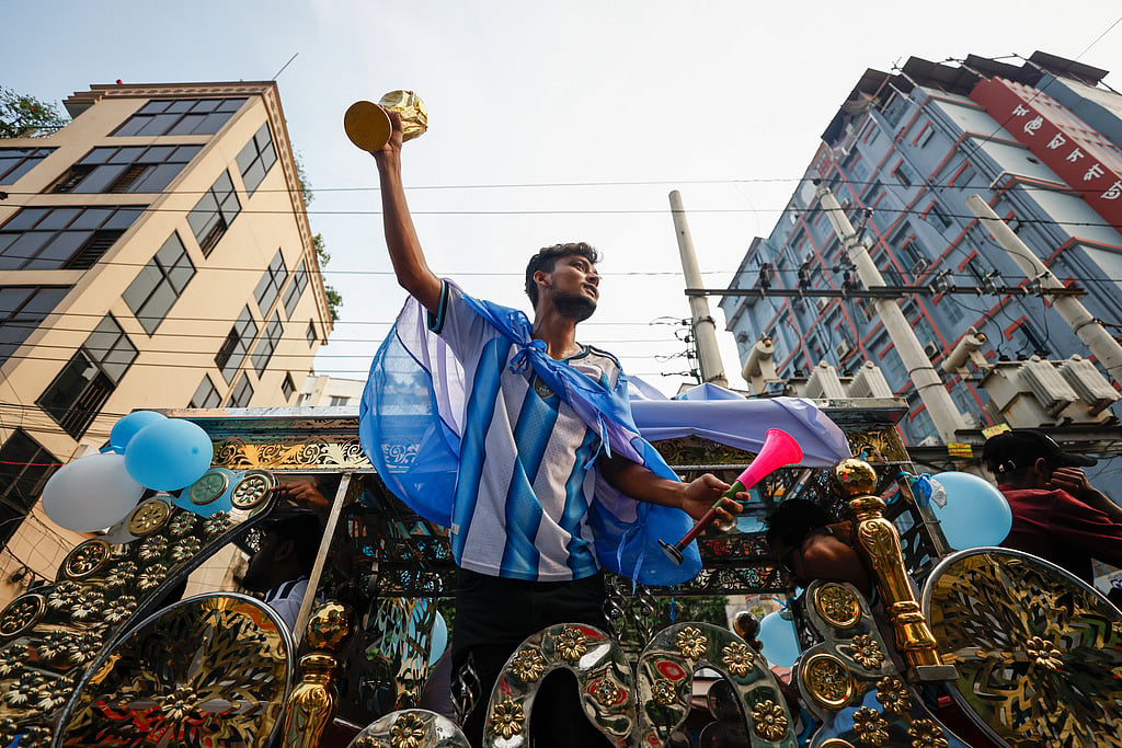 FIFA World Cup 2026 Dhaka Rally Argentina AP Photo