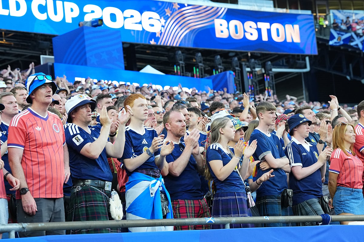 Scotland Vs Morocco FIFA World Cup 2026 Donny Strathie Tribute AP Photo