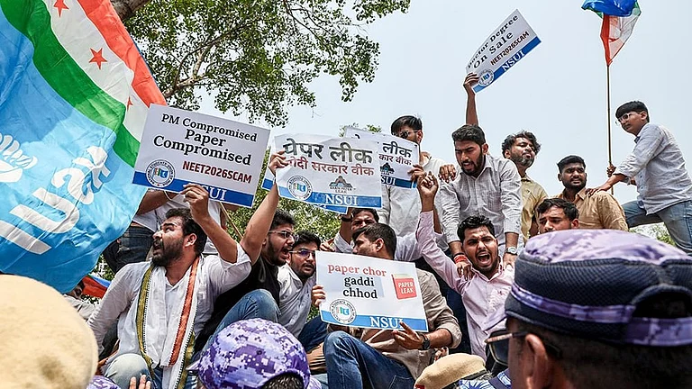 13 Reported Suicides After NEET Paper Leak - Photo: PTI/Tanmay Pande