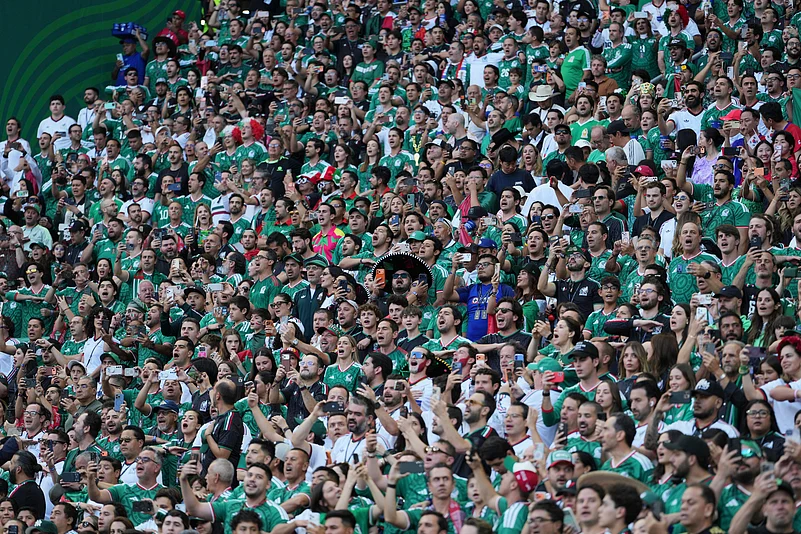 Mexico vs South Korea FIFA World Cup 2026 Group A Mexico Fans In Stands AP Photo