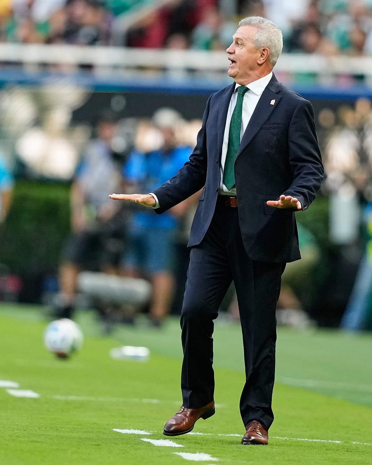 Mexico vs South Korea FIFA World Cup 2026 Group A Javier Aguirre reacts AP Photo