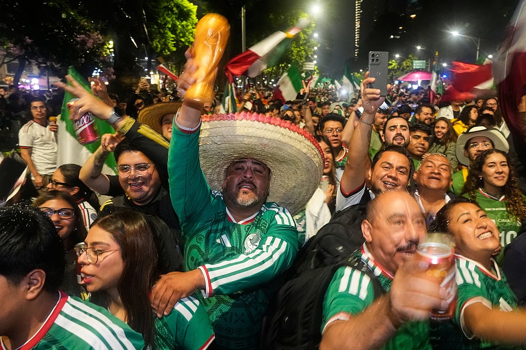 FIFA World Cup 2026 Angel of Independence monument Mexico City AP Photo