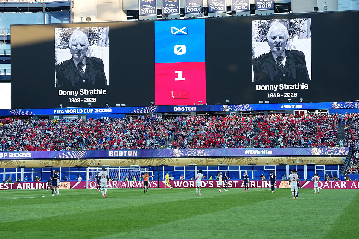 Scotland Vs Morocco FIFA World Cup 2026 Donny Strathie Tribute Message AP Photo