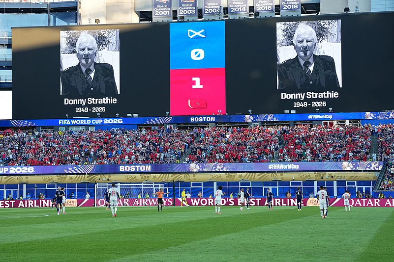 Scotland Vs Morocco FIFA World Cup 2026 Donny Strathie Tribute Message AP Photo