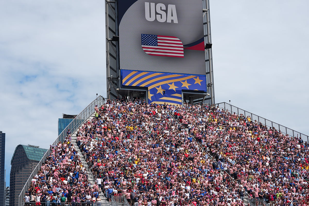 USA vs Australia FIFA World Cup 2026 Group D Fans snapshot AP Photo