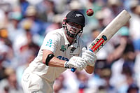 ENG Vs NZ, 2nd Test Day 3 Report: Nicholls’ Unbeaten 119 Puts New Zealand 352 Ahead As England Wilts At The Oval Ben Whitley/PA via AP : New Zealand's Henry Nicholls bats on day three of the second cricket test between England and New Zealand, in London, Friday June 19, 2026.