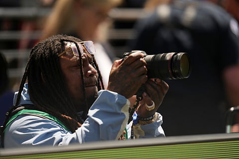 Germany's referee Felix Zwayer during the World Cup Group D soccer match between the United States and Australia in Seattle, Friday, June 19, 2026.