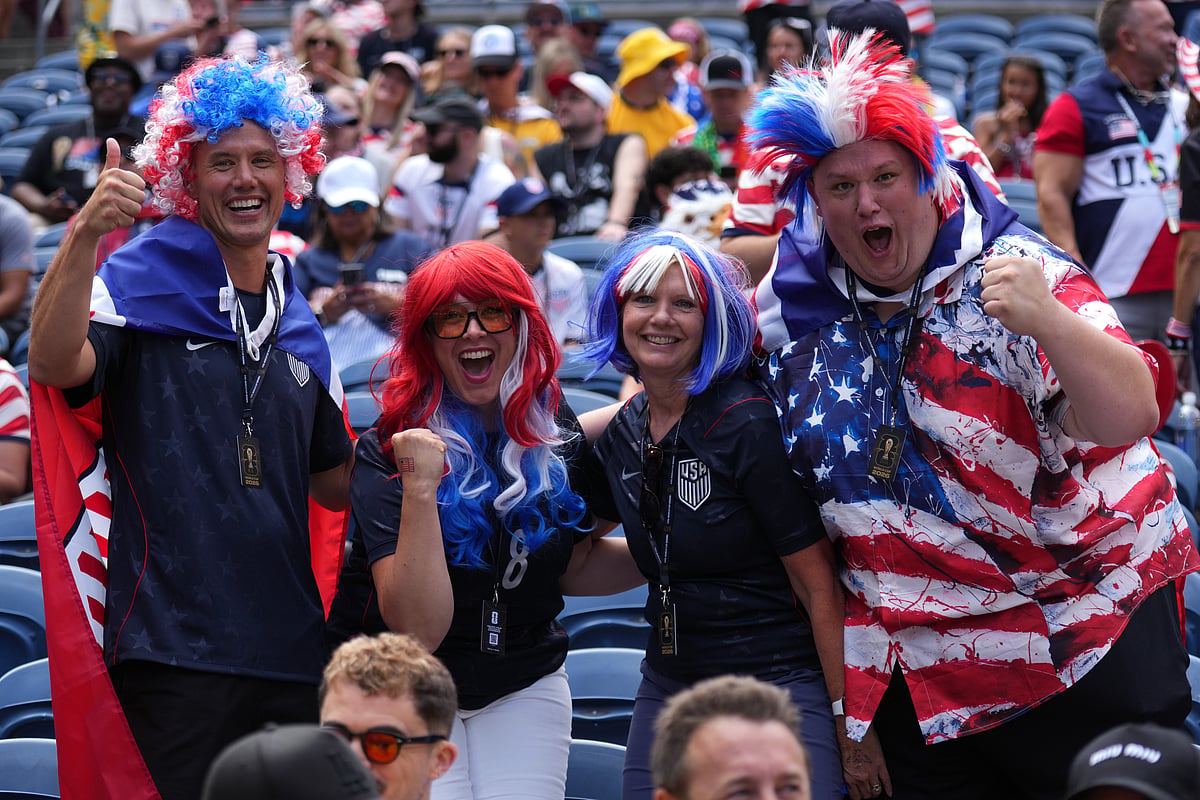 US fans wait for the World Cup Group D soccer match between the United States and Australia in Seattle, Friday, June 19, 2026. - AP Photo/Ted S. Warren