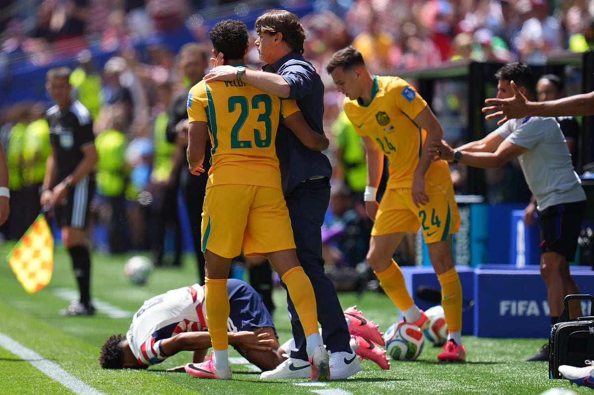 USA vs Australia FIFA World Cup 2026 Group D Mauricio Pochettino  and Nishan Velupillay AP Photo