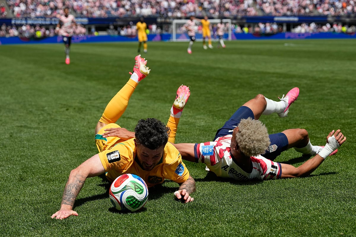 USA vs Australia FIFA World Cup 2026 Group D Aiden ONeill and Antonee Robinson AP Photo