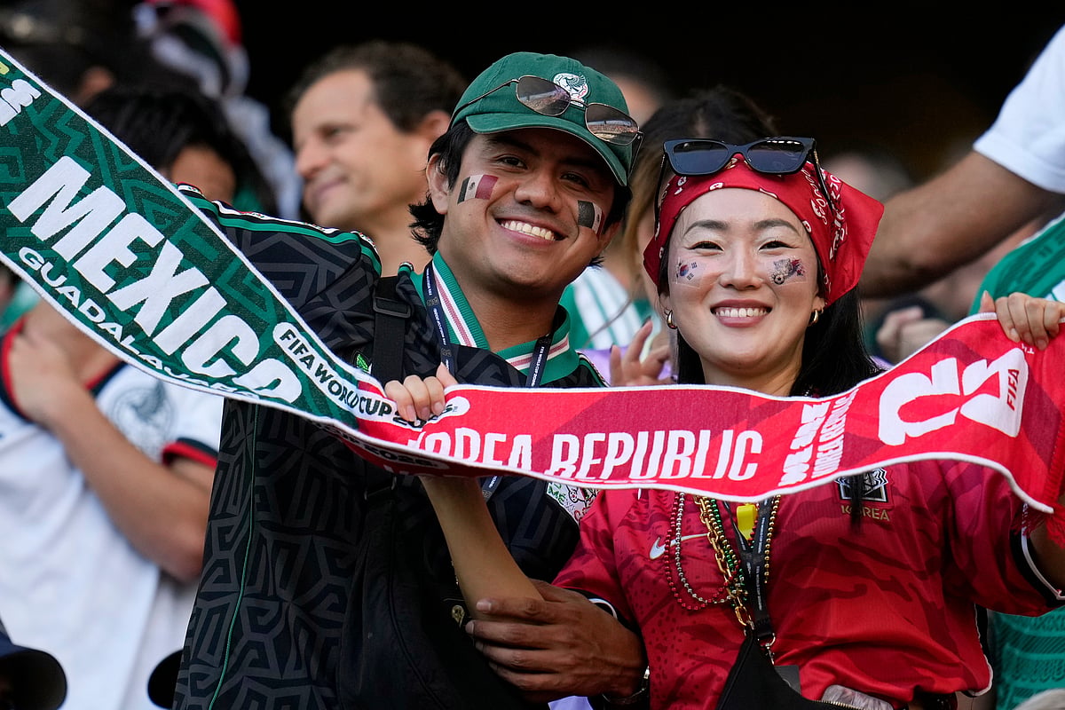 Mexico vs South Korea FIFA World Cup 2026 Group A AP Fans Photo