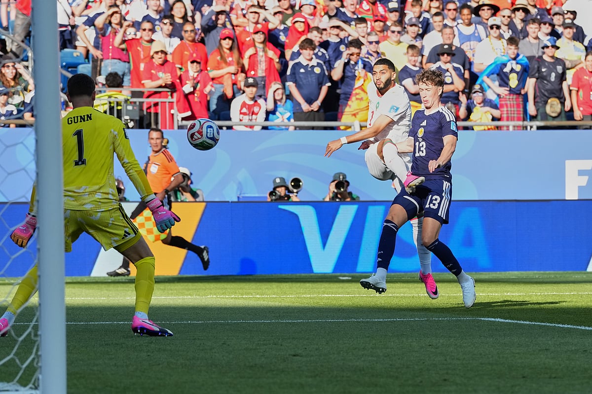 Scotland Vs Morocco FIFA World Cup 2026 Saibari Scores AP Photo