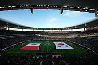 AP Photo/Silvia Izquierdo : A general view before the World Cup Group A soccer match between Mexico and South Korea in Zapopan, near Guadalajara, Mexico, Thursday, June 18, 2026.
