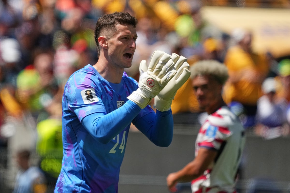 USA vs Australia FIFA World Cup 2026 Group D Matt Freese Reacts AP Photo