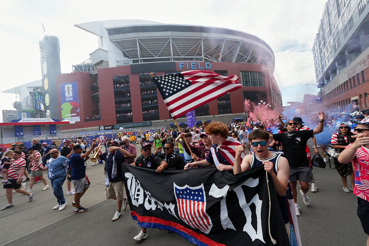 USA vs Australia FIFA World Cup 2026 Group D Fans arrive AP Photo