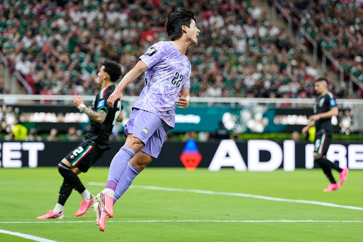 Mexico vs South Korea FIFA World Cup 2026 Seol Young-woo misses AP Photo