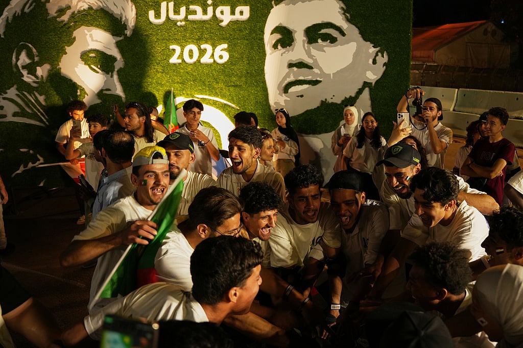 FIFA World Cup 2026 Special Damascus World Cup Festival AP PHOTO
