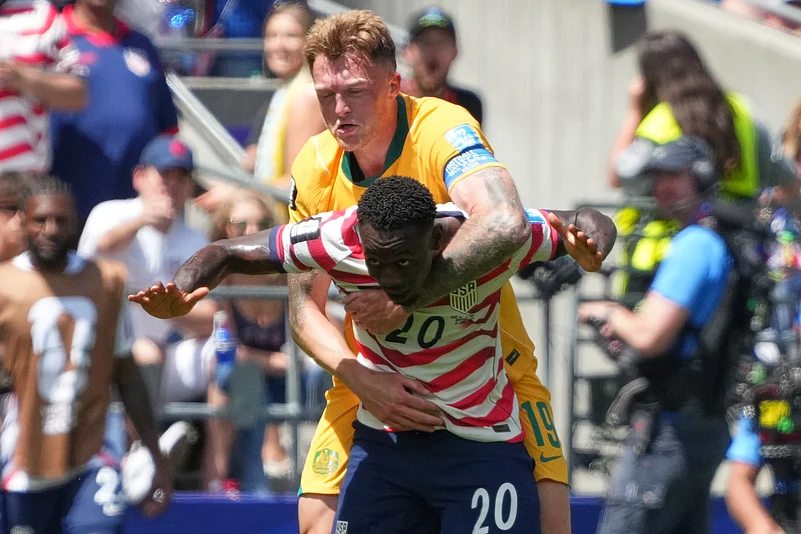 USA vs Australia FIFA World Cup 2026 Group D Harry Souttar Folarin Balogun AP Photo