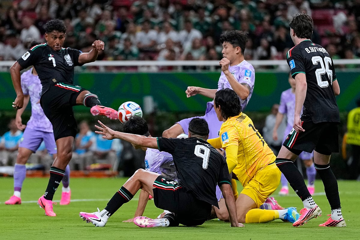 Mexico vs South Korea FIFA World Cup 2026 Luis Romo Scores AP Photo