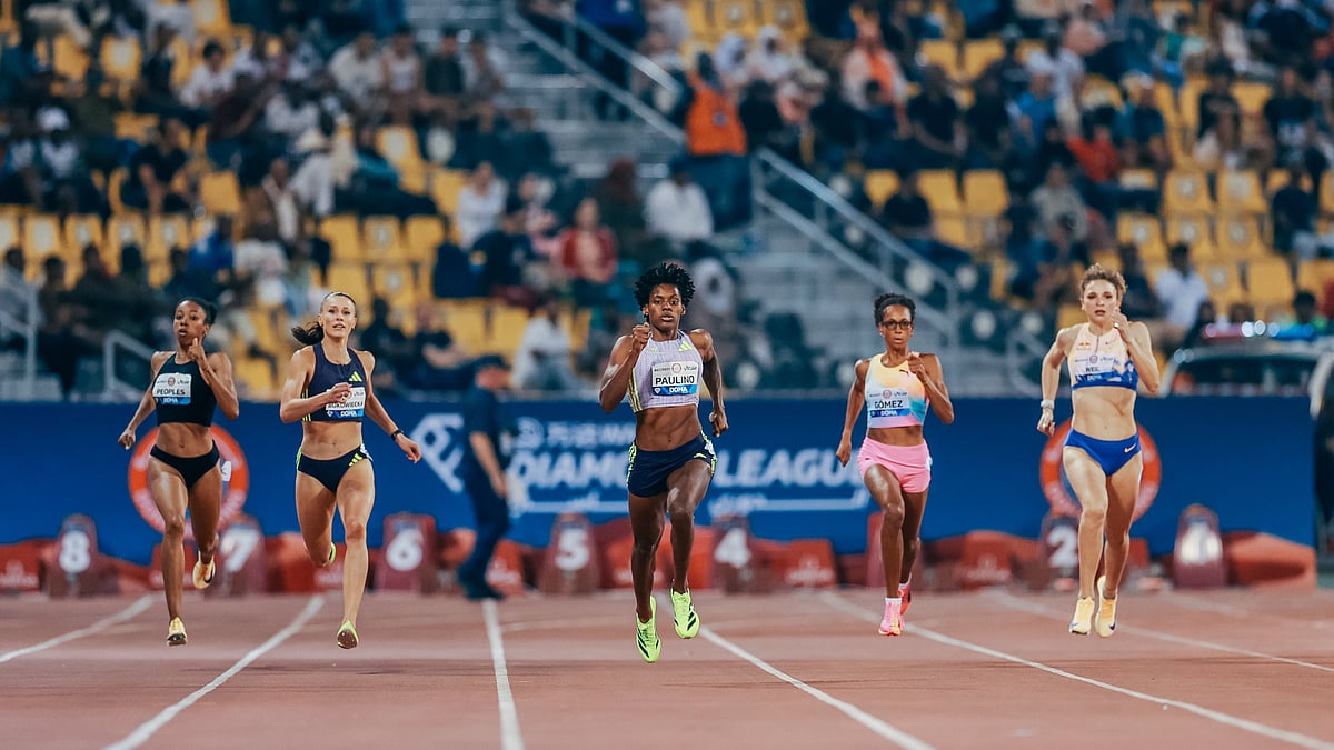 Marileidy Paulino lit up the Doha Diamond League 2026 with a meeting record 48.91s in the women’s 400m. - X/@Diamond_League